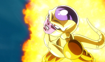 Frieza's farting face.
