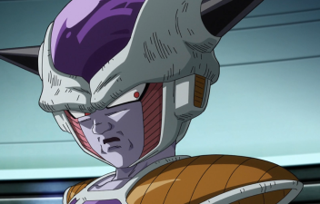 Frieza's resting mean face.
