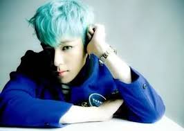top blue hair